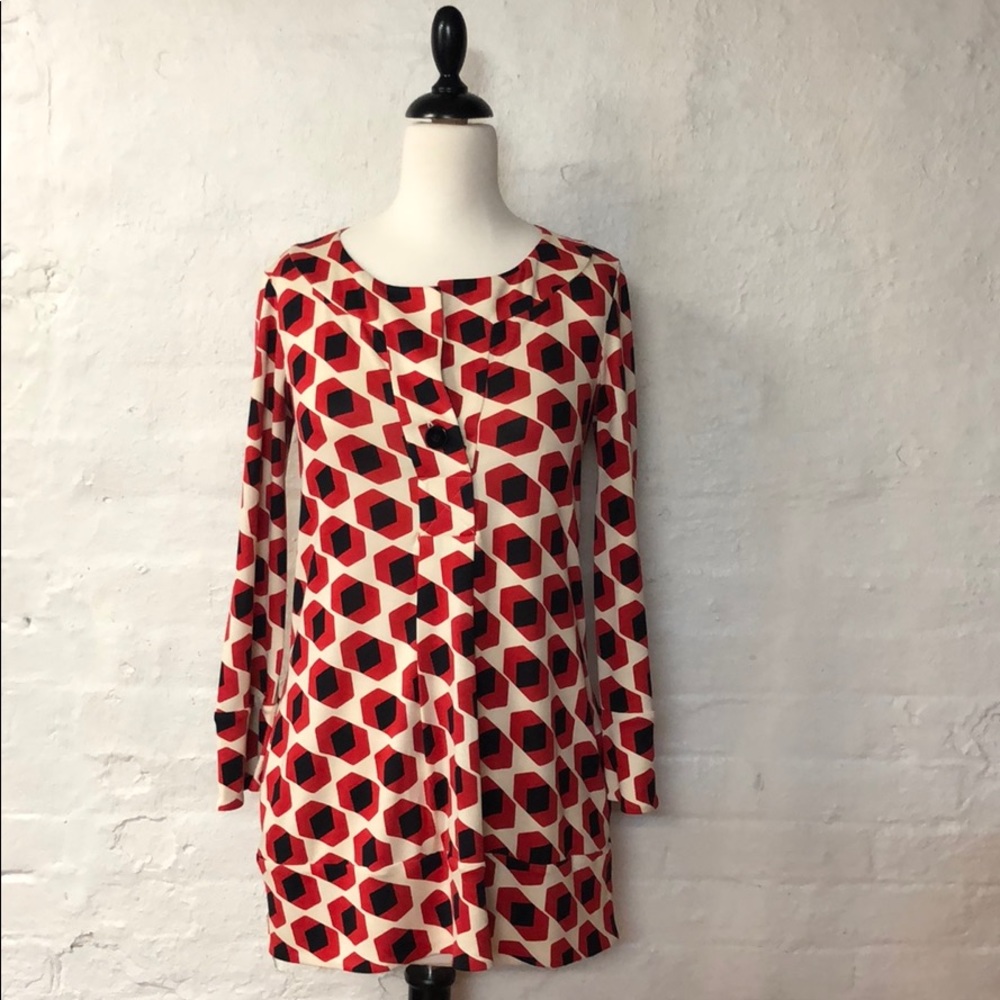 DIANE VON FURSTENBERG Tunic Top - LIKE NEW
